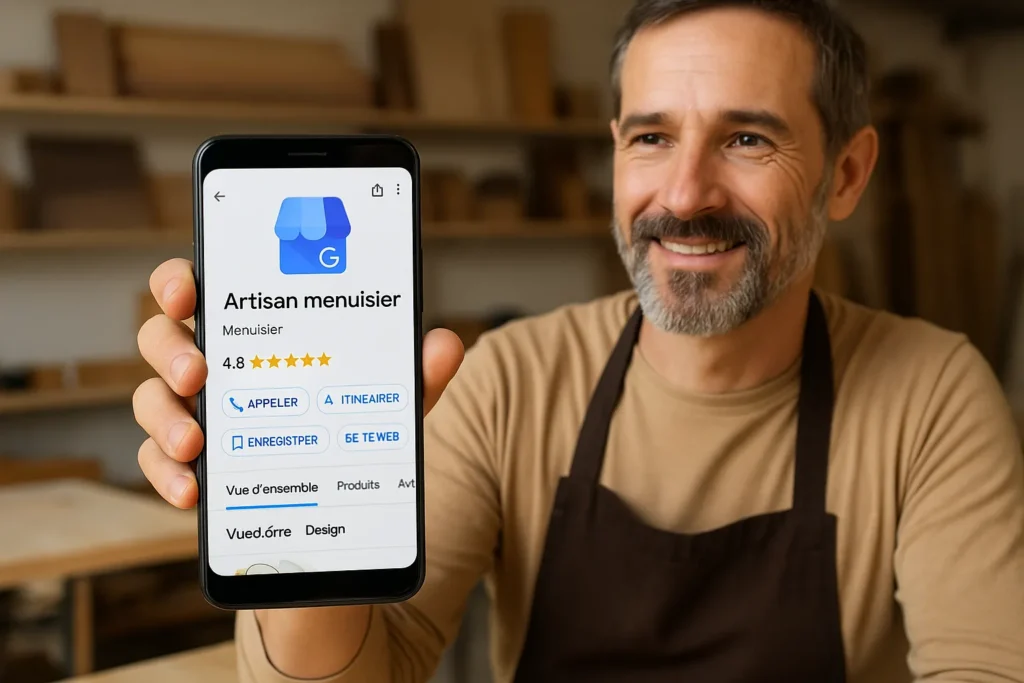 Stratégie digitale pour les artisans : la clé du succès 3 Profil Google My Business point clé pour une stratégie digitale pour les artisans