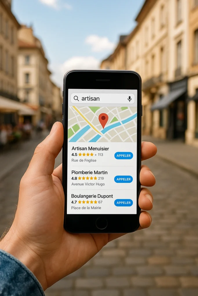 Stratégie digitale pour les artisans : la clé du succès 1 Artisan travaillant sur création site web